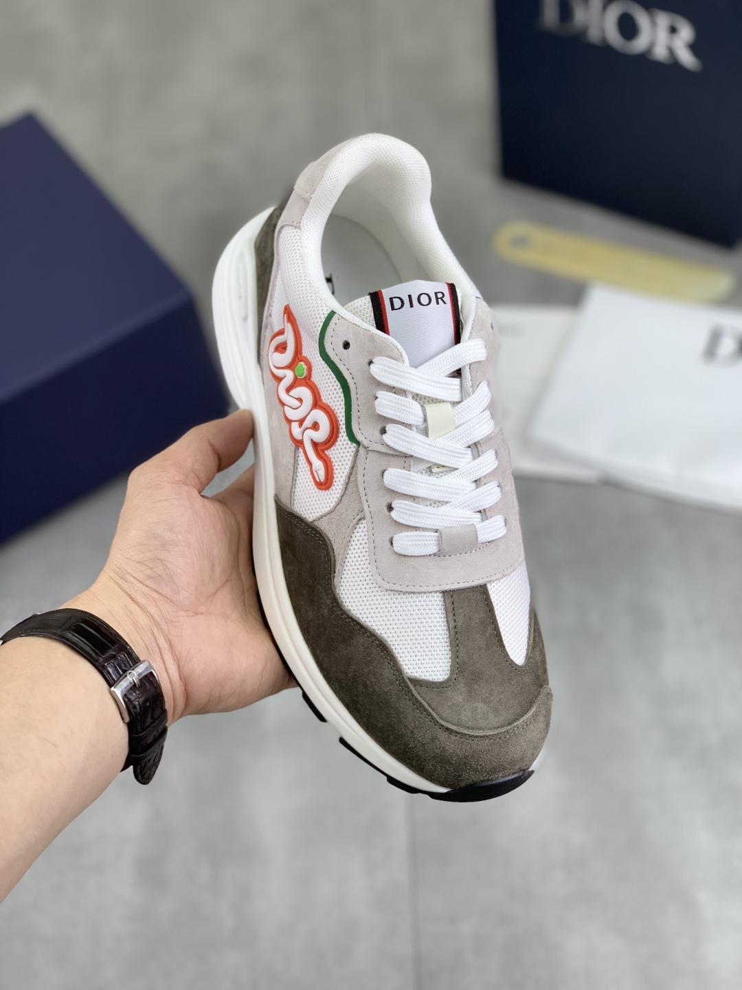 Dior Snake Year Limited Edition Sneakers - Classic Style, New Spark 2 cmp i1744557610071 1175 0 0