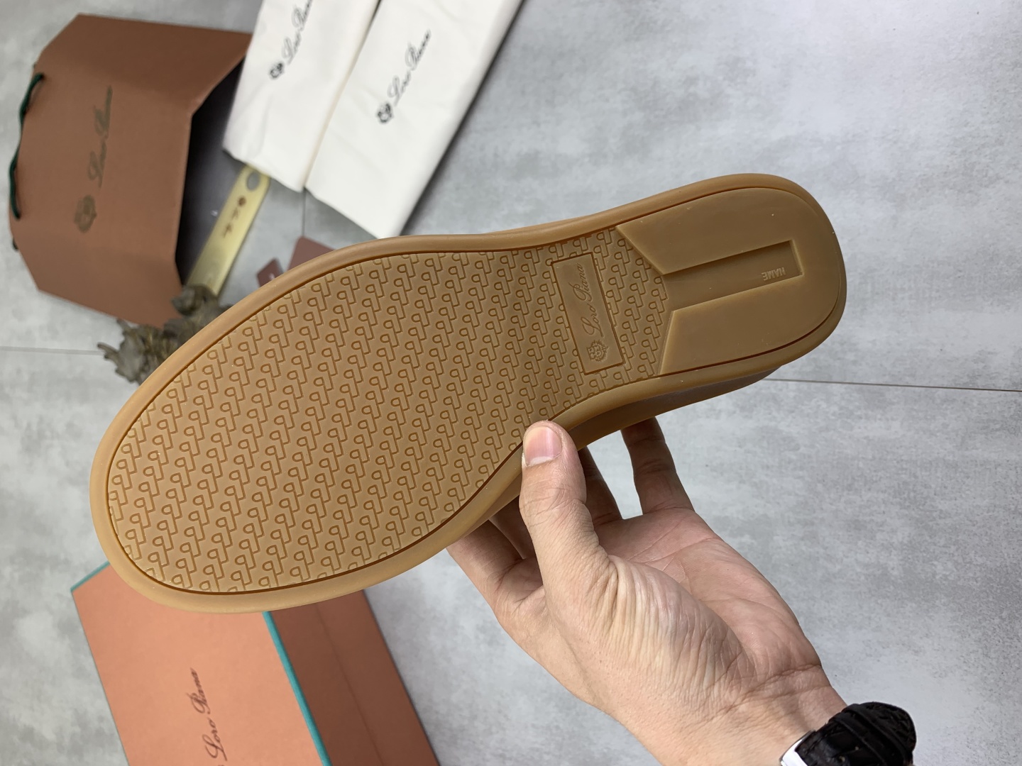 Loro Piana Men's Suede Leather Sneakers - Comfortable & Stylish 10 cmp i1744902939305 1878 0 8