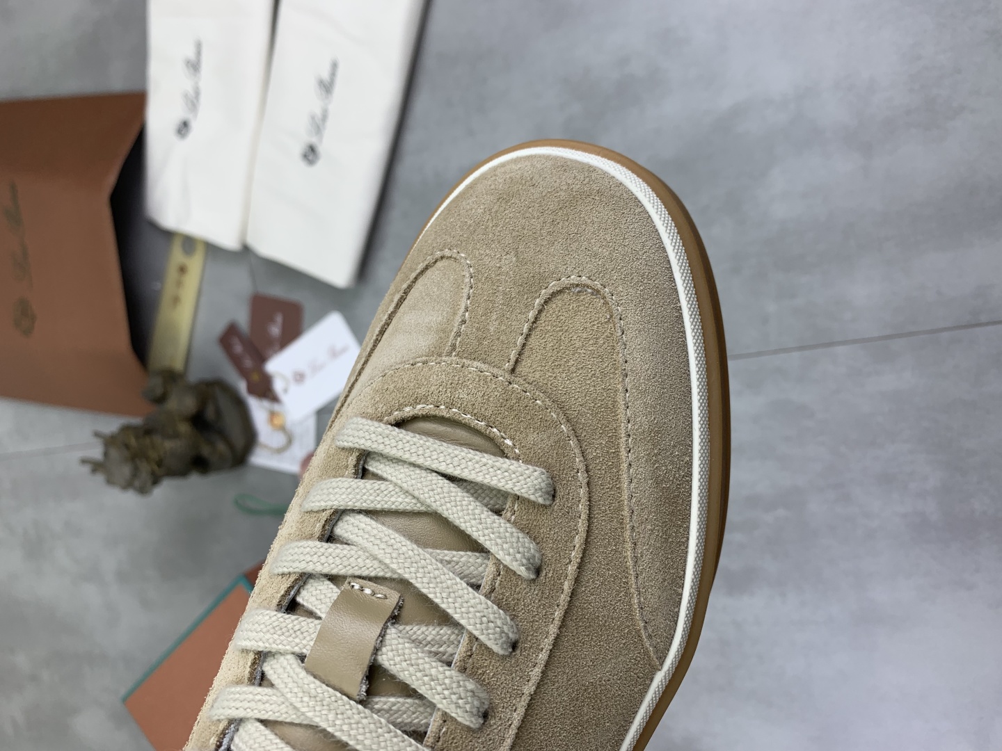 Loro Piana Men's Suede Leather Sneakers - Comfortable & Stylish 6 cmp i1744902939398 1256 0 4