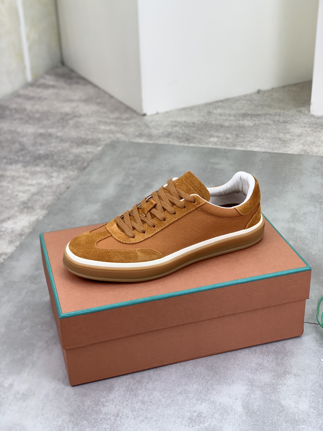 Loro Piana Men's Suede and Fabric Sneakers - Stylish Comfort in Every Step 5 cmp i1744902971174 3565 0 3