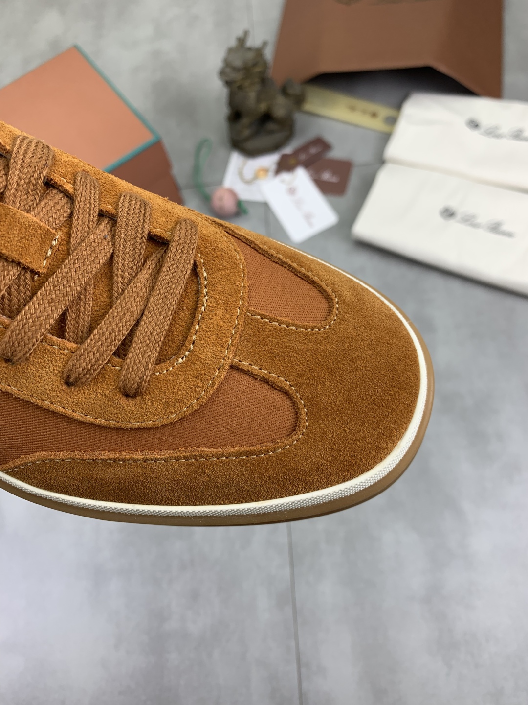 Loro Piana Men's Suede and Fabric Sneakers - Stylish Comfort in Every Step 6 cmp i1744902974353 6772 0 4