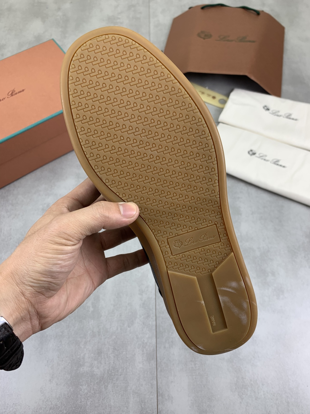 Loro Piana Men's Black Leather and Suede Sneakers - Sizes 38-45 Available 10 cmp i1744903009905 311 0 8