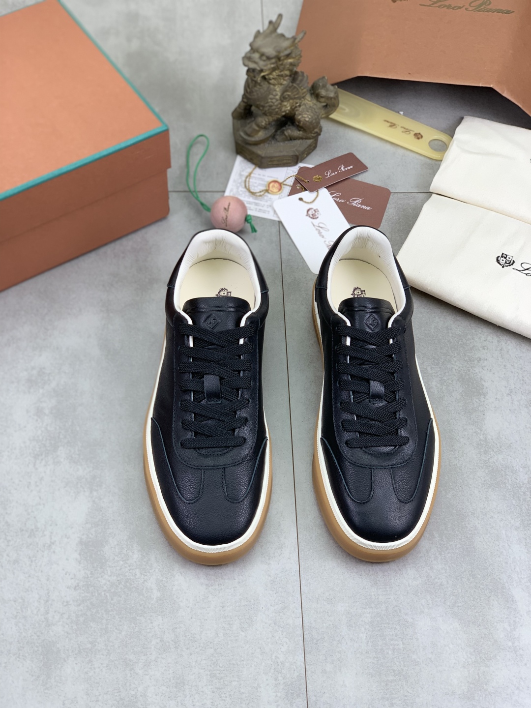 Loro Piana Men's Leather Sneakers - Premium Quality, Comfortable & Stylish 3 cmp i1744903033885 8758 0 1