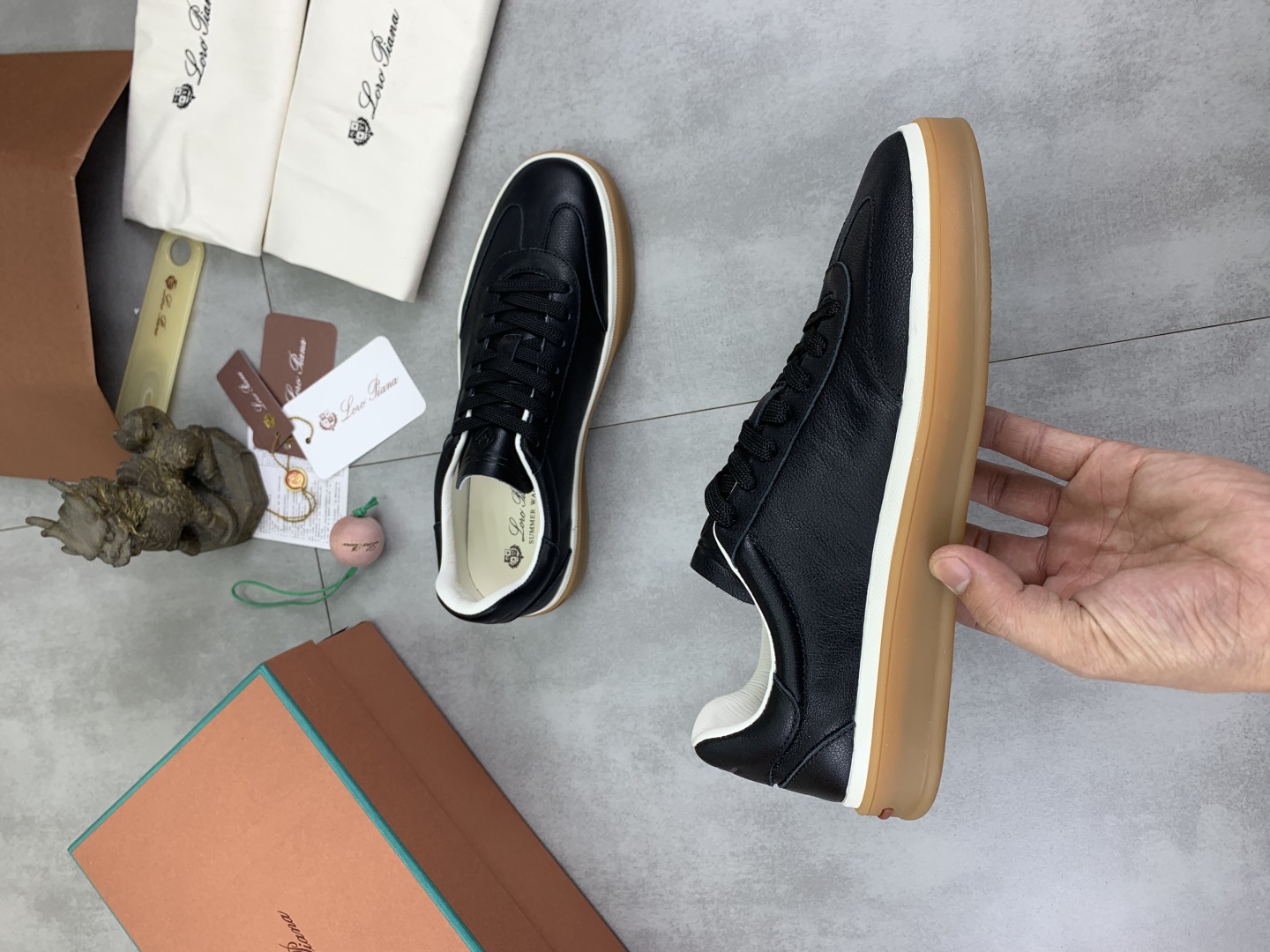 Loro Piana Men's Leather Sneakers - Premium Quality, Comfortable & Stylish 7 cmp i1744903044776 7716 0 5
