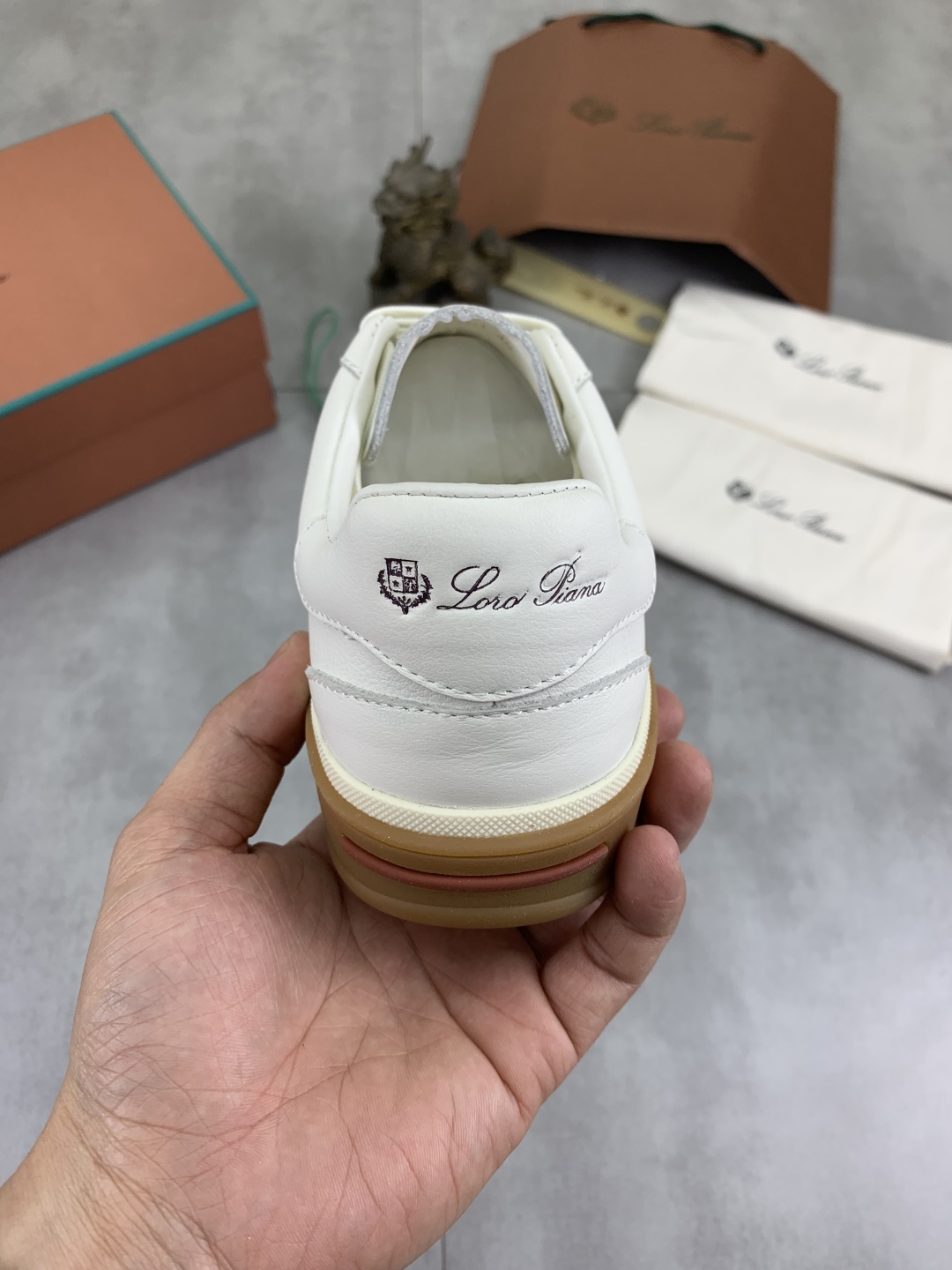 Loro Piana White Leather Sneakers for Men - Premium Quality, Sizes 38-45 9 cmp i1744903056331 9163 0 7