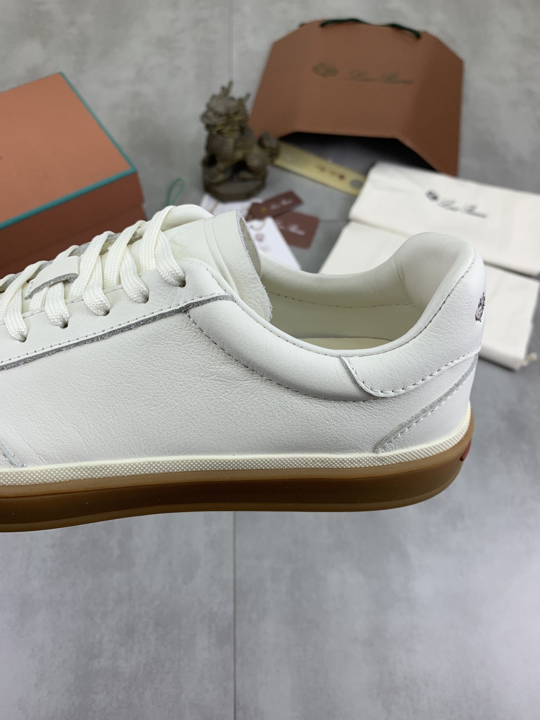 Loro Piana White Leather Sneakers for Men - Premium Quality, Sizes 38-45 8 cmp i1744903056410 7857 0 6