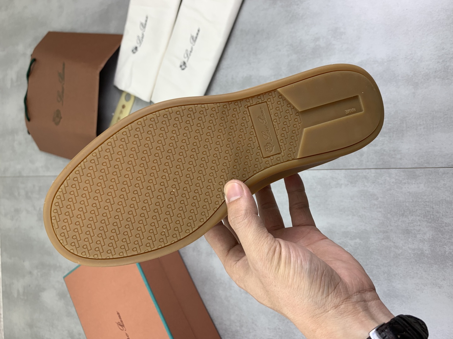 Loro Piana White Leather Sneakers for Men - Premium Quality, Sizes 38-45 10 cmp i1744903061664 3270 0 8