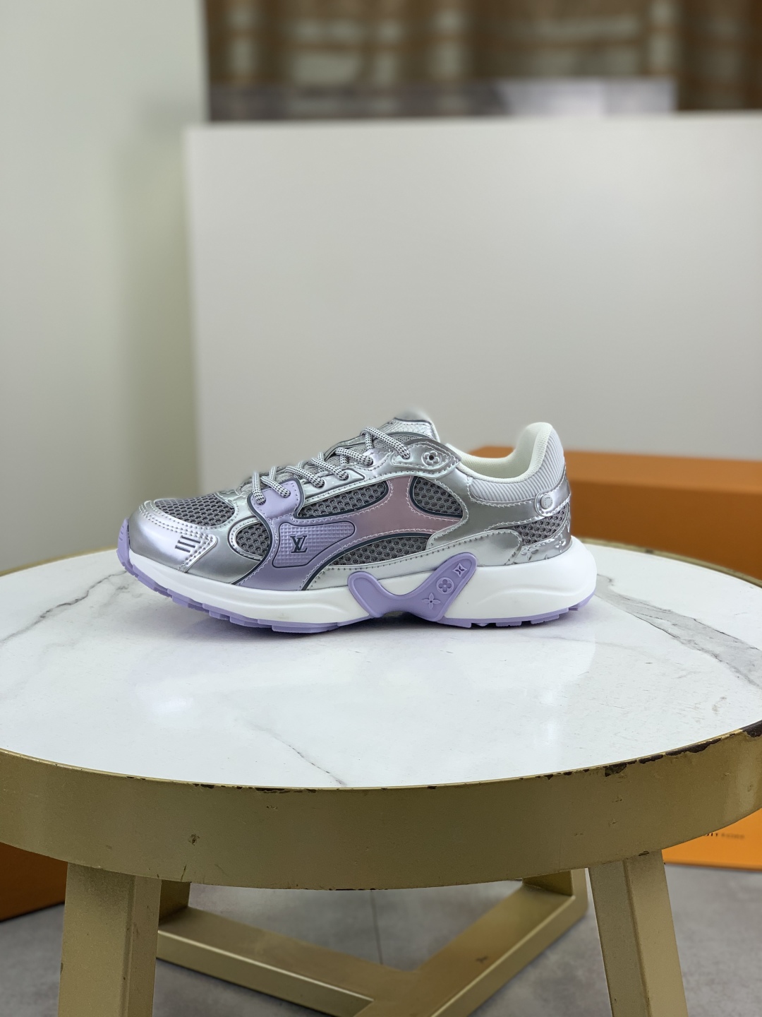 Louis Vuitton Olympia Sneakers Silver Purple, Fashionable and Comfortable 2 cmp i1744903865759 8850 0 0