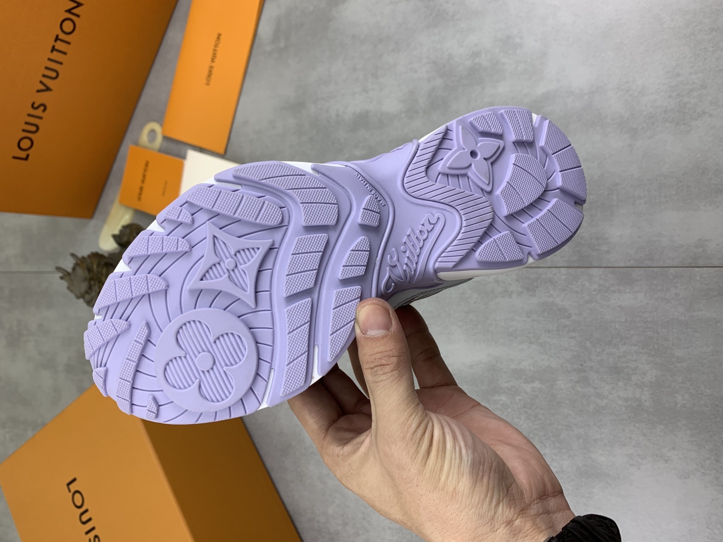 Louis Vuitton Olympia Sneakers Silver Purple, Fashionable and Comfortable 9 cmp i1744903874961 3567 0 7