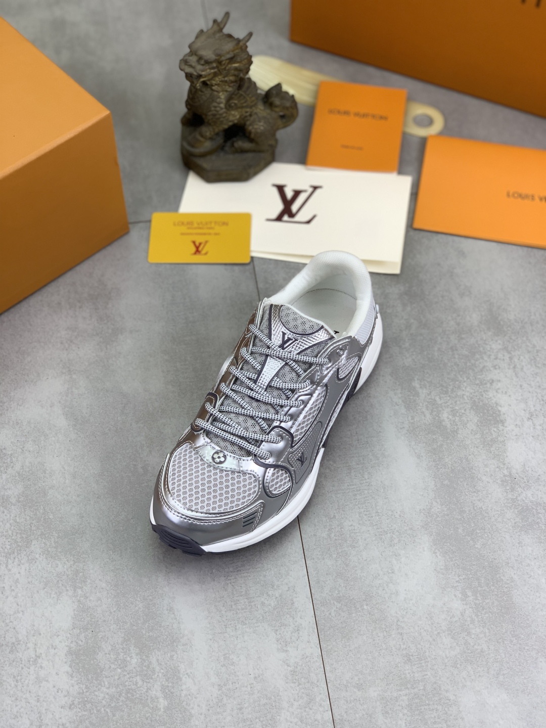 Louis Vuitton Olympia Silver Sneakers 2025SS, Couple Style, Comfortable 5 cmp i1744903886414 5193 0 3