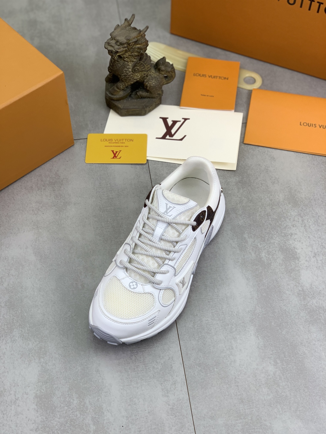 Louis Vuitton Olympia Sneakers - White Leather, Mesh, and Monogram Accents 5 cmp i1744903932784 3498 0 3