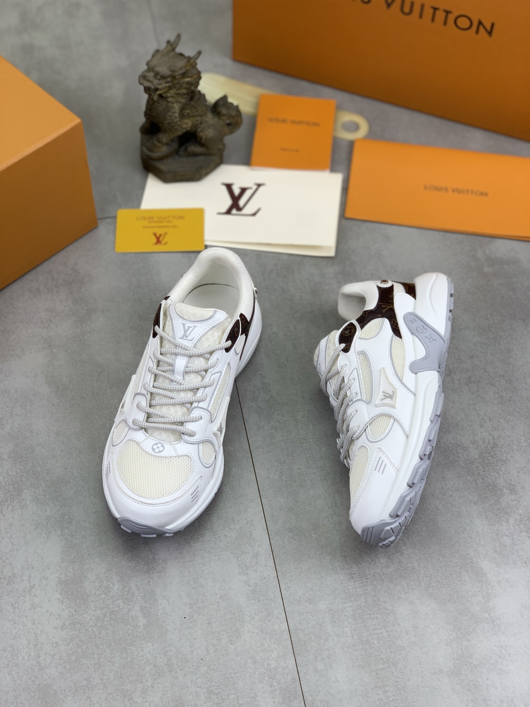 Louis Vuitton Olympia Sneakers - White Leather, Mesh, and Monogram Accents 6 cmp i1744903932789 5624 0 4