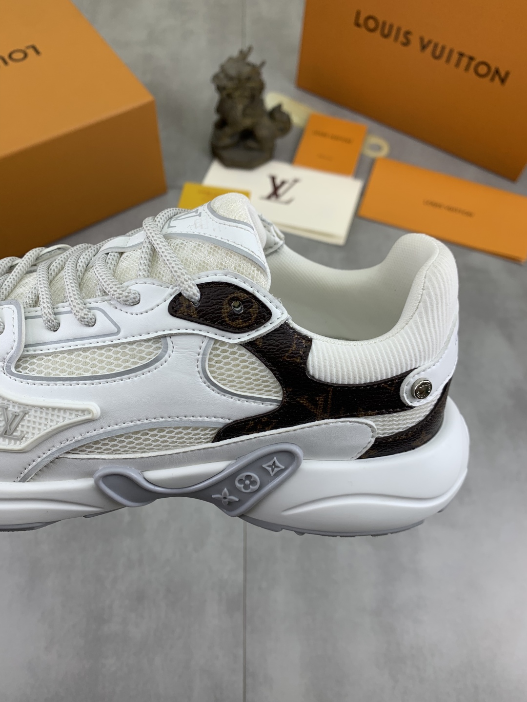 Louis Vuitton Olympia Sneakers - White Leather, Mesh, and Monogram Accents 8 cmp i1744903933596 5426 0 6