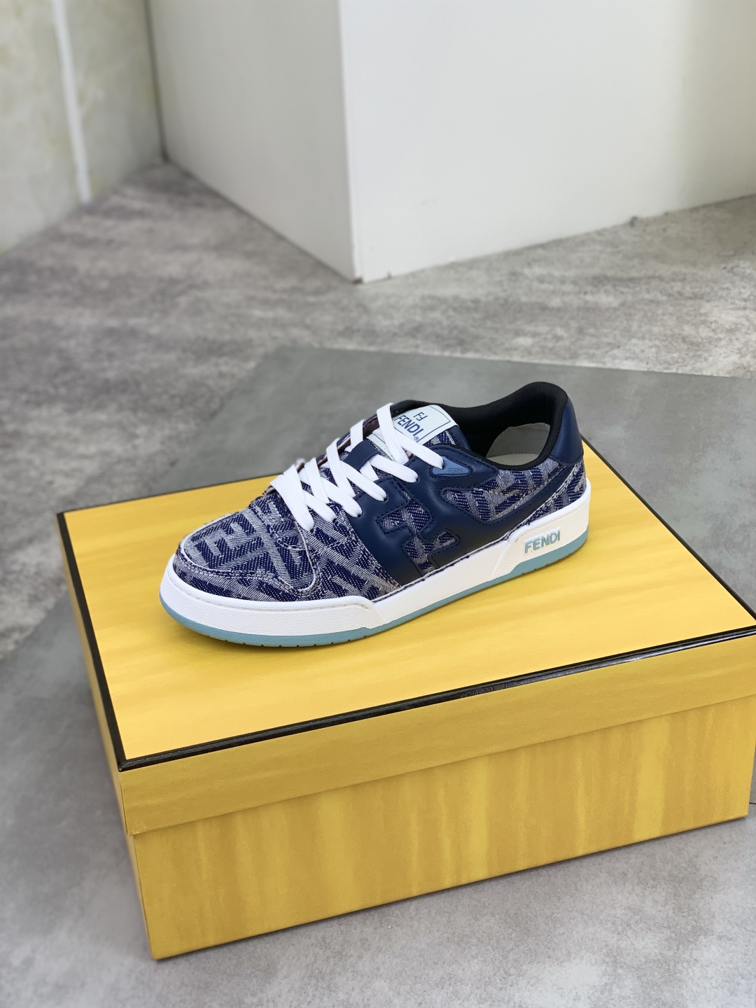 Fendi Leather Sneaker With All-Over Signature Logo - Stylish & Comfortable 5 cmp i1745080160277 5681 0 3