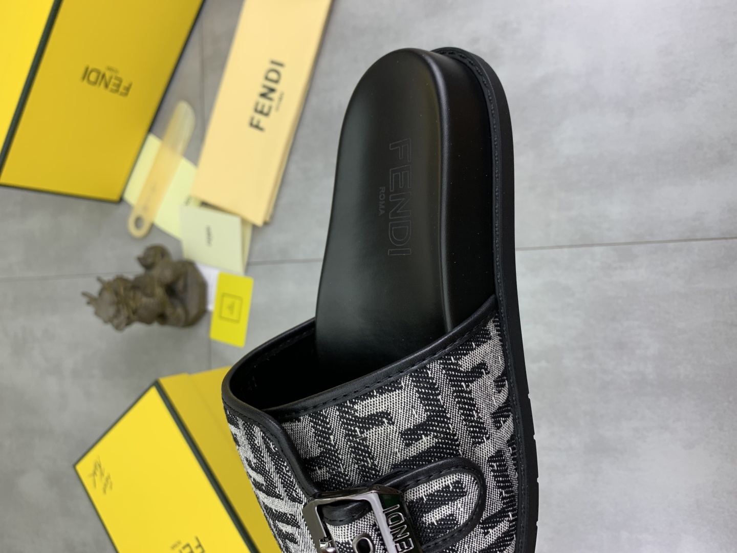 Fendi Men's FF Motif Buckle Slide Sandals - Stylish Summer Comfort 8 cmp i1745513661516 9431 0 6