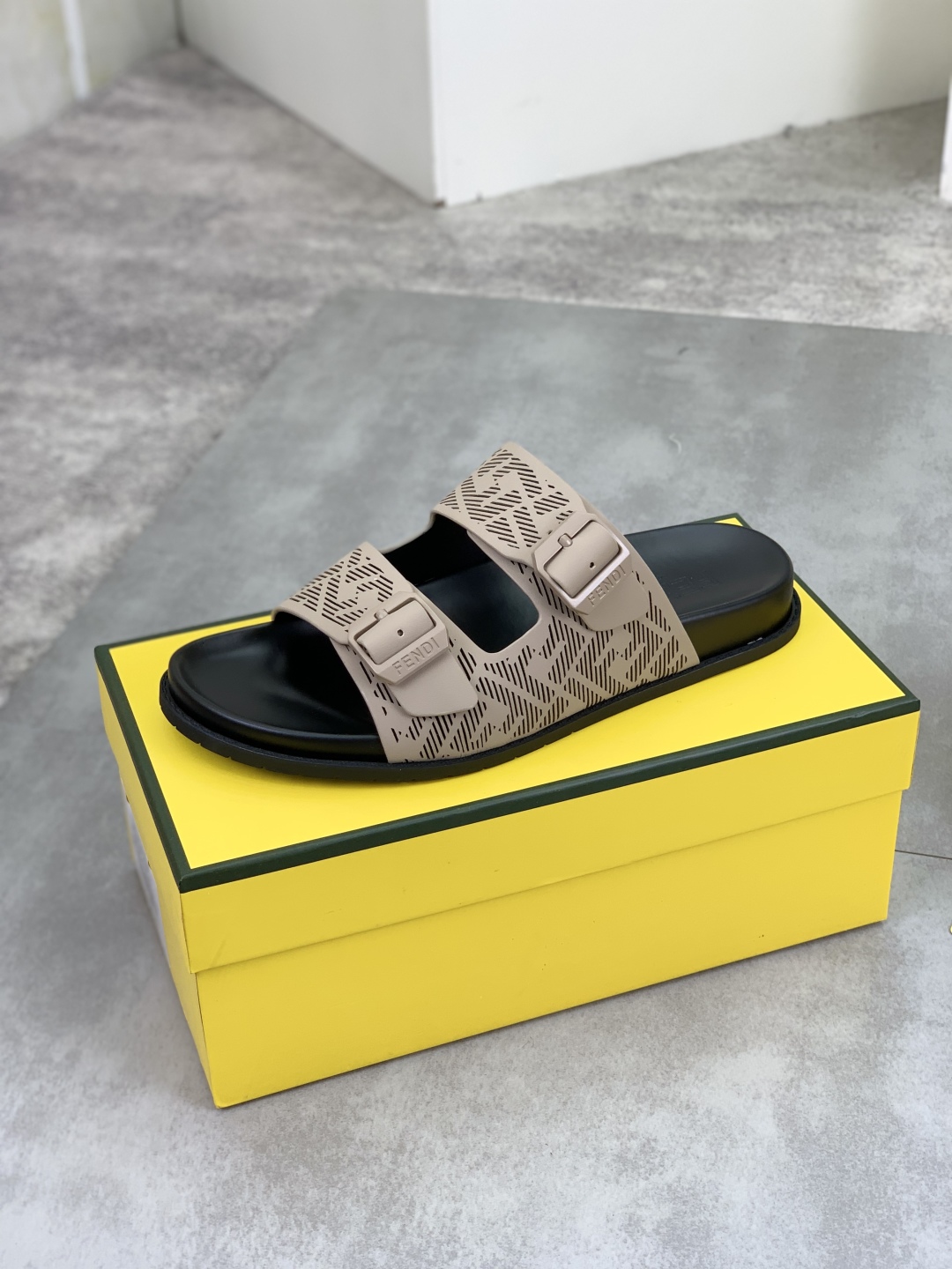 Fendi Men's Sandal - Italian Leather, Designer Slides, Sizes 39-44 5 cmp i1745514026425 879 0 3