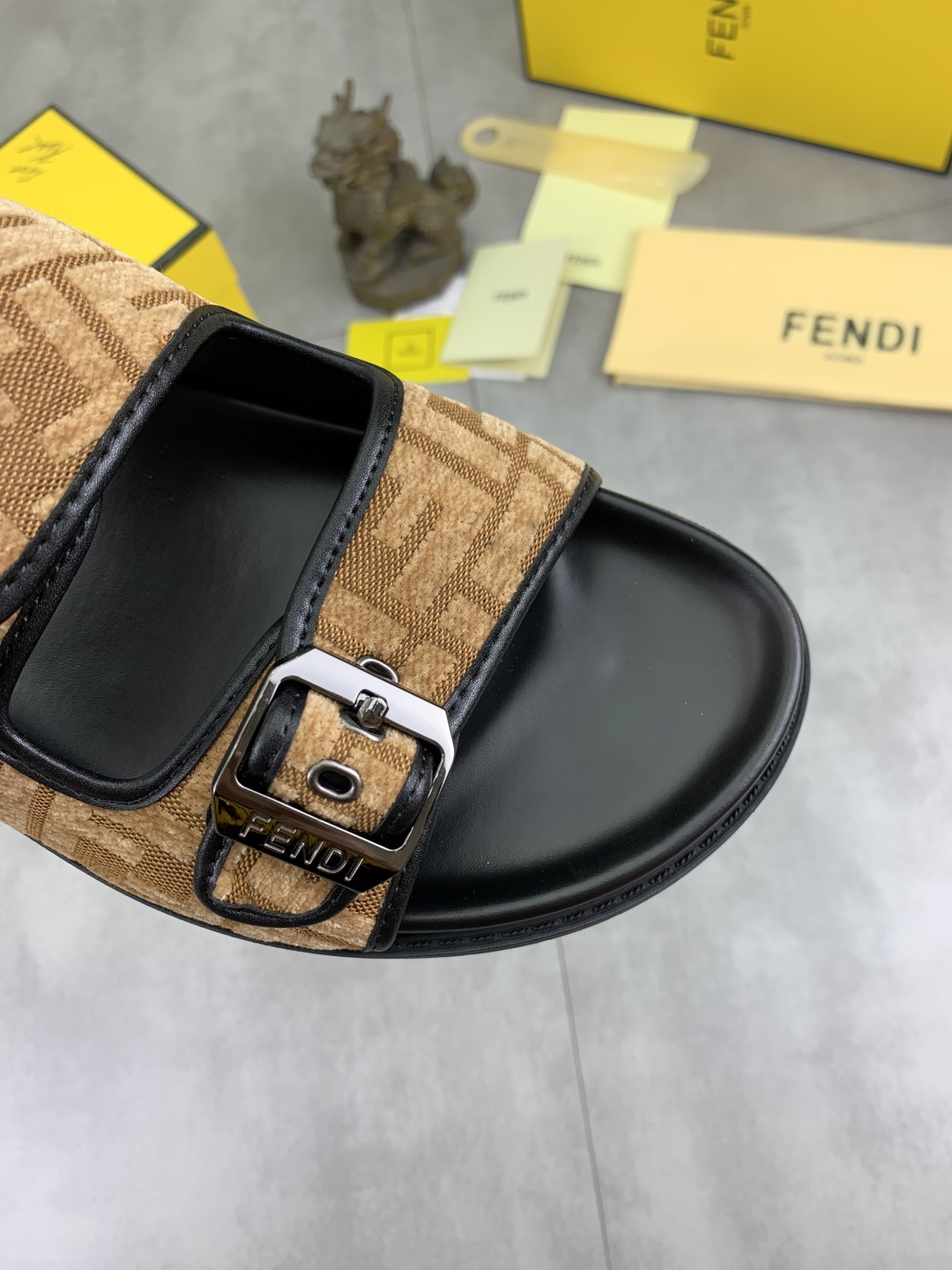 Fendi Summer Slides with Italian Fabric and Comfortable Sole - Sizes 39-44 6 cmp i1745514459827 3174 0 4