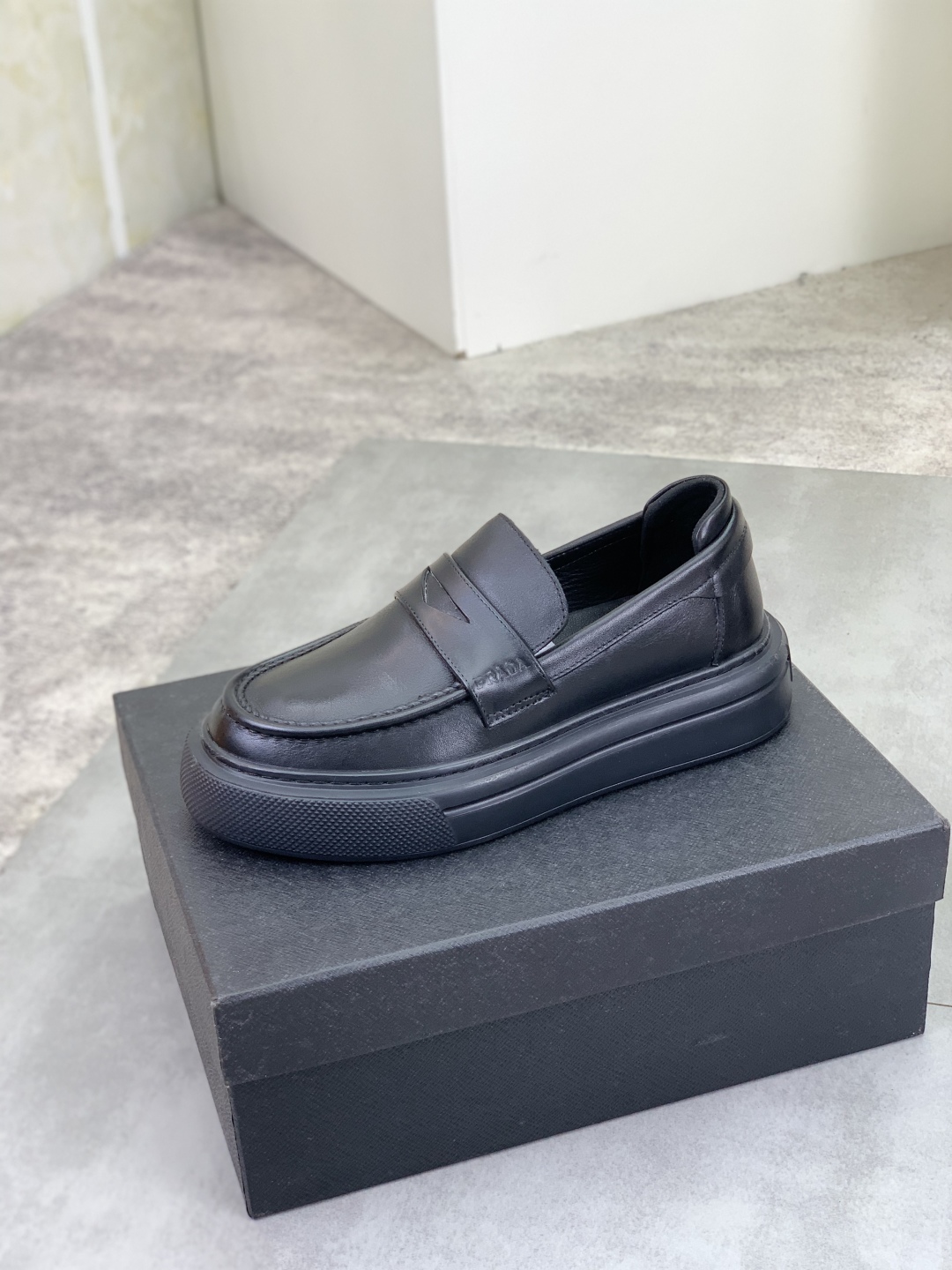 Prada Men's Leather Loafers Classic Spring New Collection Size 38-44 5 cmp i1745598544192 7520 0 3