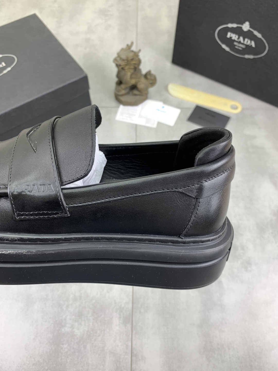 Prada Men's Leather Loafers Classic Spring New Collection Size 38-44 8 cmp i1745598545323 4979 0 6
