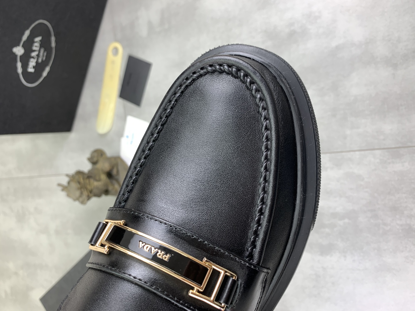 Prada Men's Spring Style Leather Loafers, Classic Series, Breathable 6 cmp i1745598710289 2484 0 4
