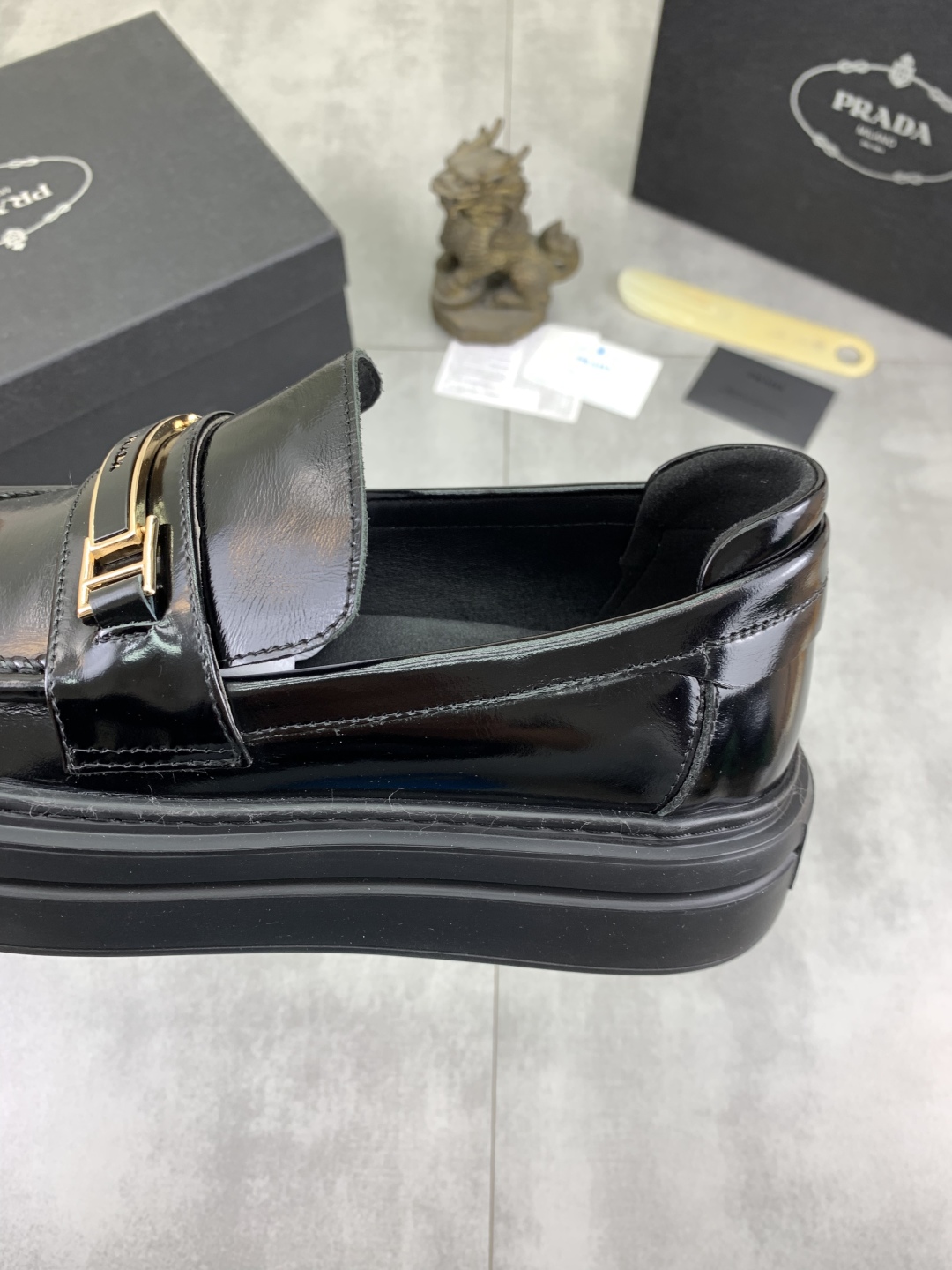 Prada Men's Leather Loafer - Classic Style, Comfortable and Breathable 8 cmp i1745598717155 7508 0 6