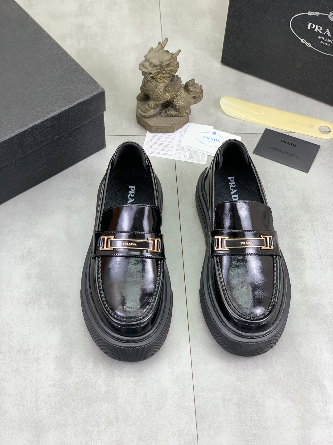 Prada Men's Leather Loafer - Classic Style, Comfortable and Breathable 3 cmp i1745598723899 7149 0 1