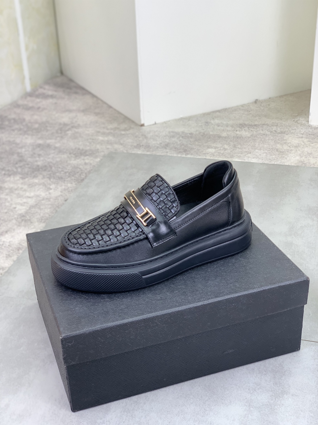 Prada Men's Leather Loafers, Classic and Comfortable, Sizes 38-44 Available 5 cmp i1745598749098 2275 0 3