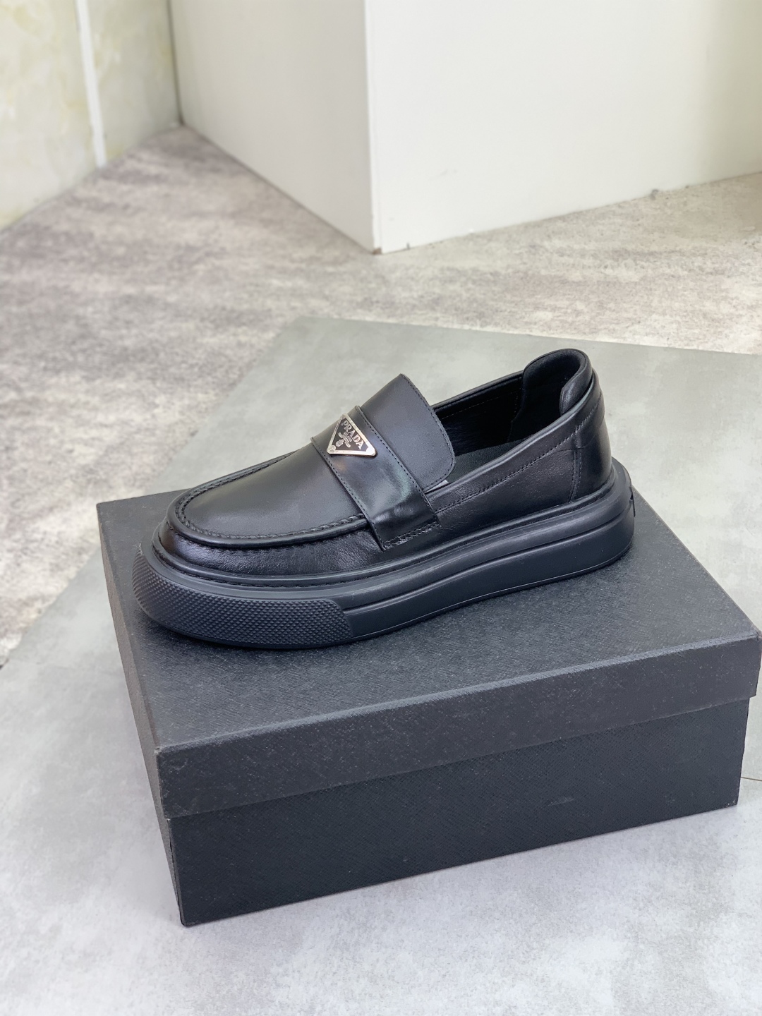 Prada Men's Leather Loafers, Spring Collection, Sizes 38-44, Premium Comfort 5 cmp i1745598793015 6914 0 3