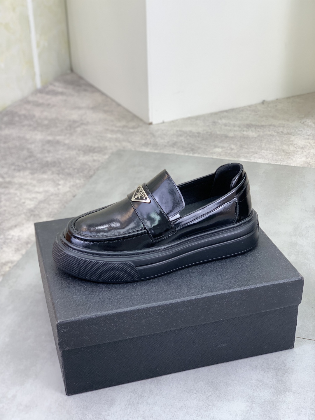 Prada Men's Leather Loafers | Classic Penny Loafers | Comfortable & Stylish 5 cmp i1745598818665 5885 0 3