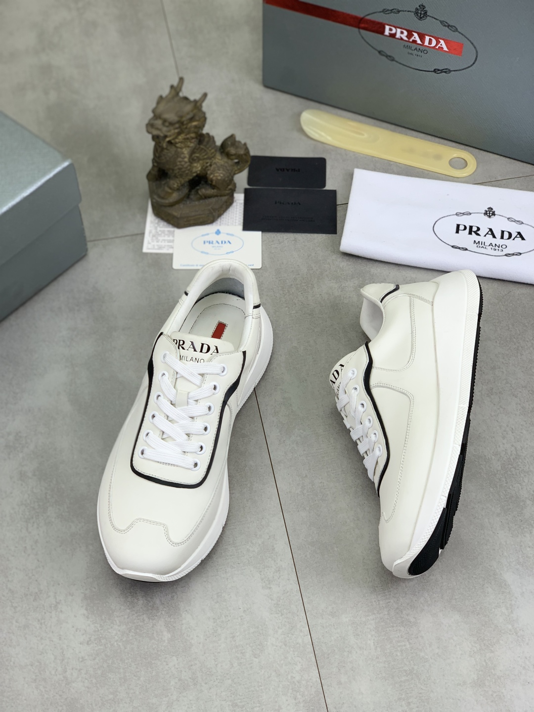 Prada Men's Leather Sneakers - Classic Style, Premium Quality, Multiple Colors 4 cmp i1745600142419 4970 0 2