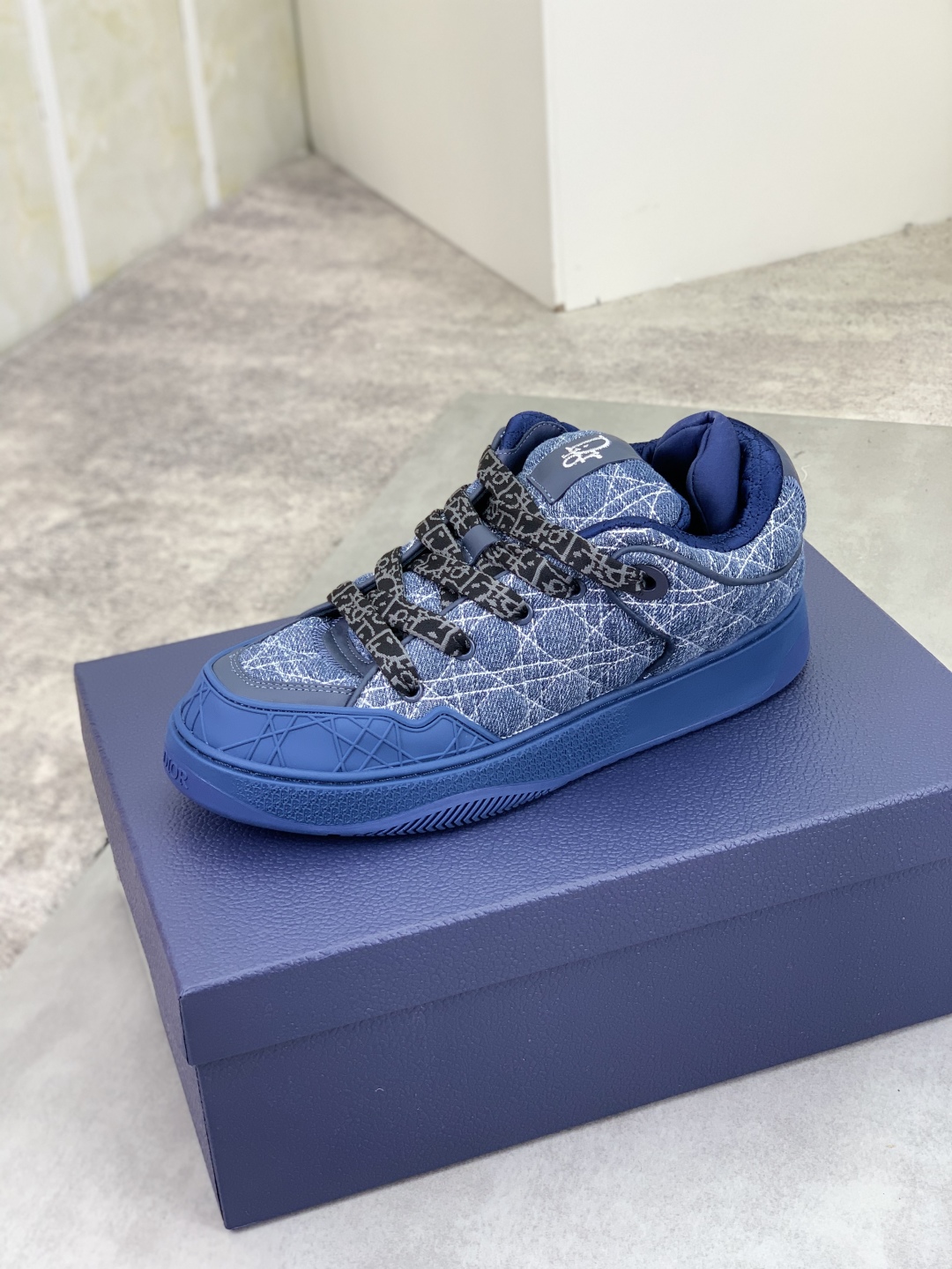 Dior Chrono Blue Knit Sneakers, Stylish and Comfortable, Size 39-45 5 cmp i1745681864101 5341 0 3
