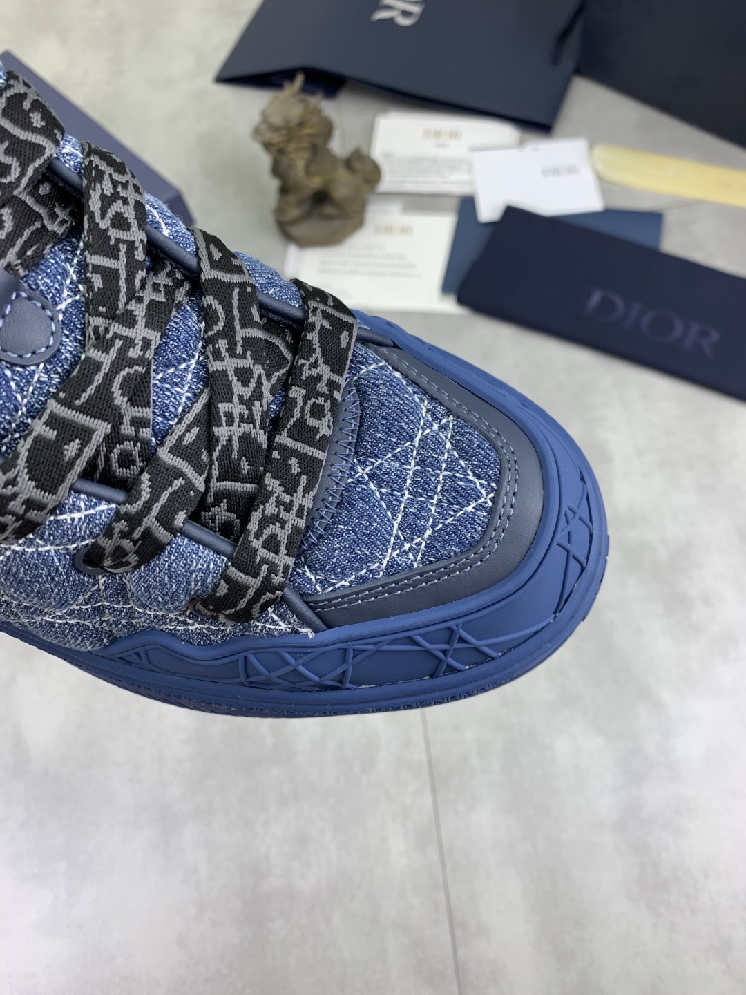Dior Chrono Blue Knit Sneakers, Stylish and Comfortable, Size 39-45 6 cmp i1745681865295 9064 0 4