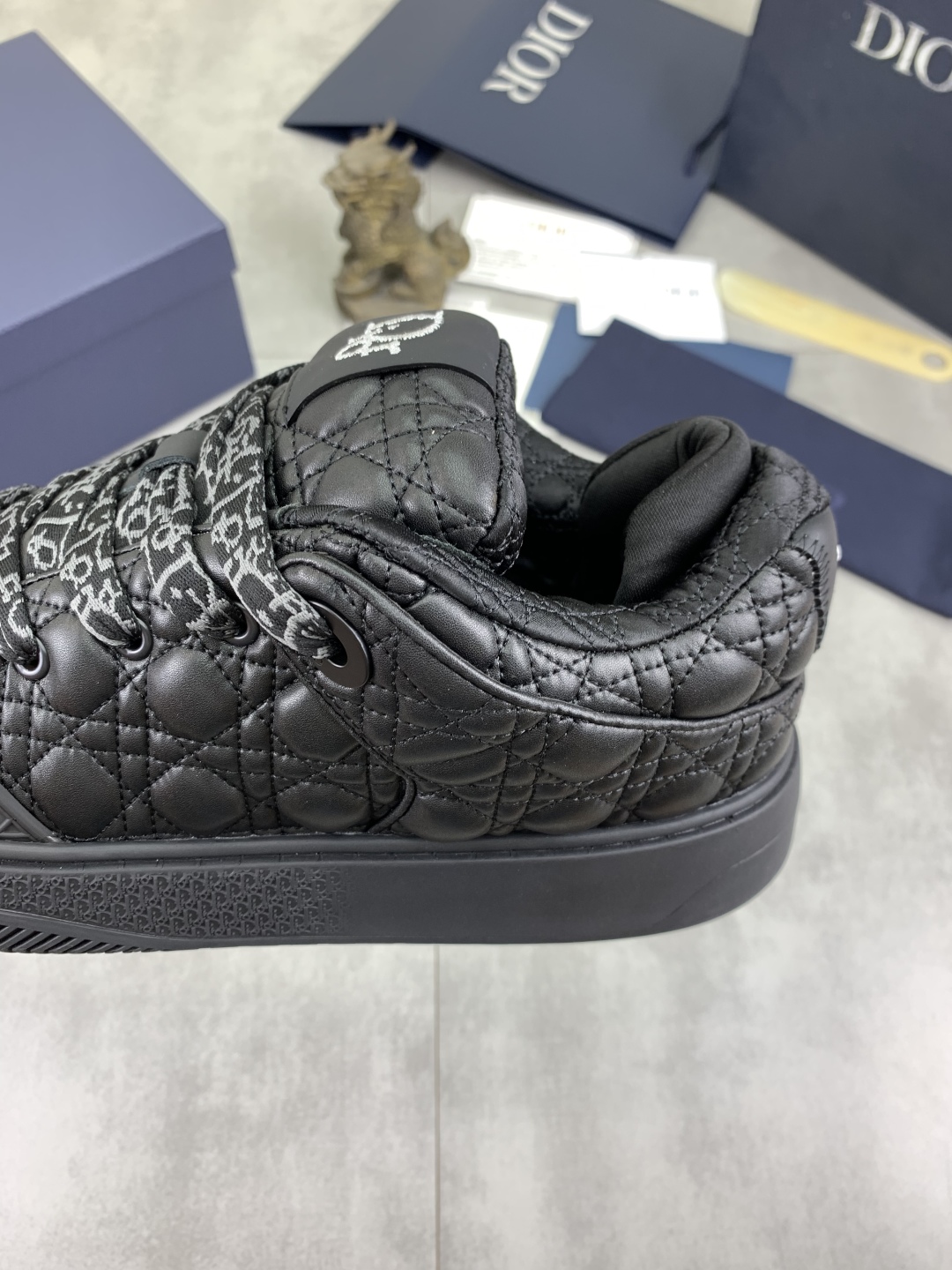 Dior Chrono High-Top Sneakers in Black Technical Fabric 2025 Collection 8 cmp i1745681898169 1845 0 6