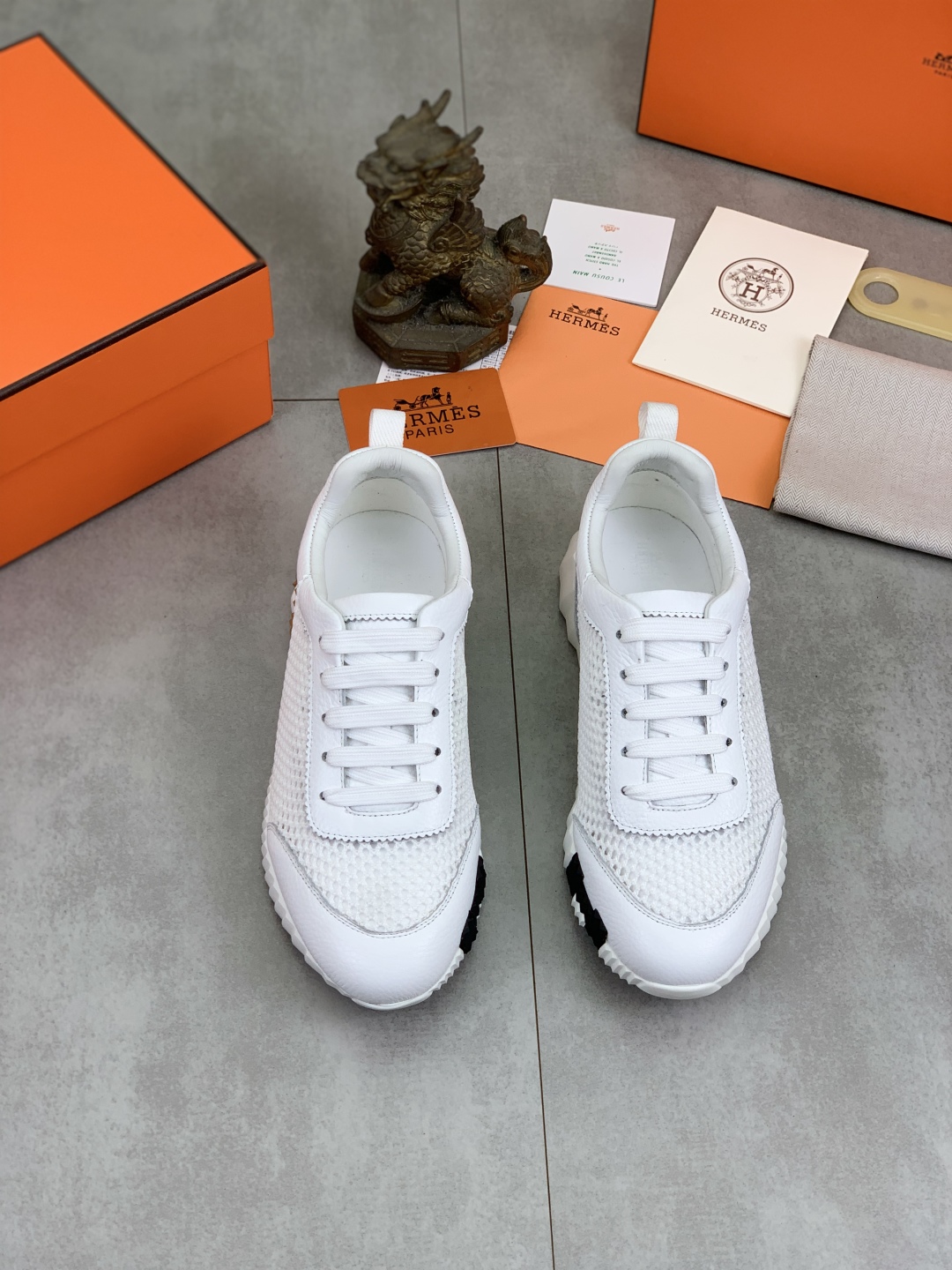 Hermes Men's Drift Sneaker - Breathable Leather Casual Sports Shoes 3 cmp i1745769850856 9844 0 0