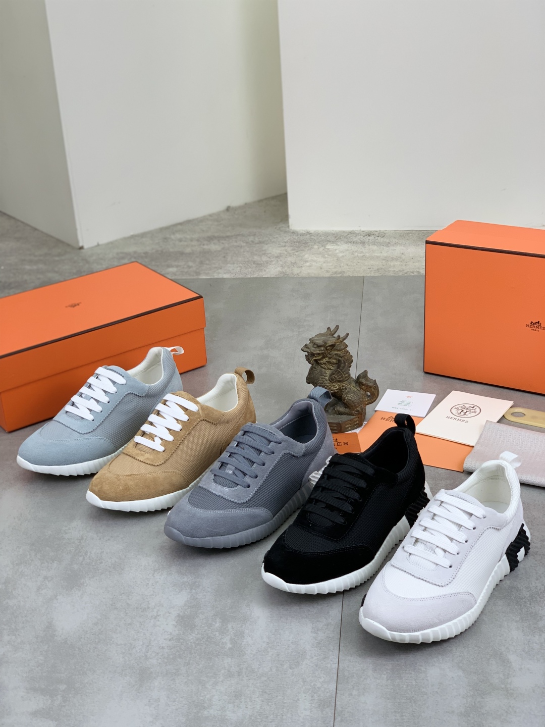 Hermes Men's Drift Sneaker: Stylish, Breathable, and Comfortable Leisure Shoe 11 cmp i1745769992252 4849 0 9