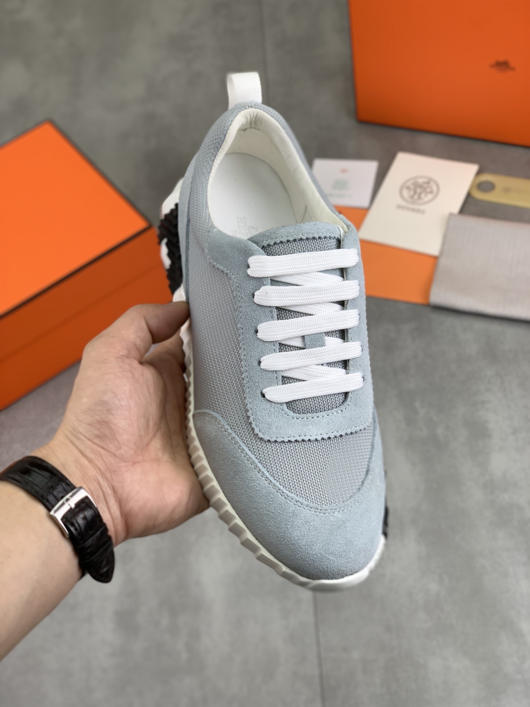 Hermes Men's Drift Sneaker: Lightweight, Breathable & Stylish Sneakers 1 Hermes Men's Drift Sneaker: Lightweight, Breathable & Stylish Sneakers