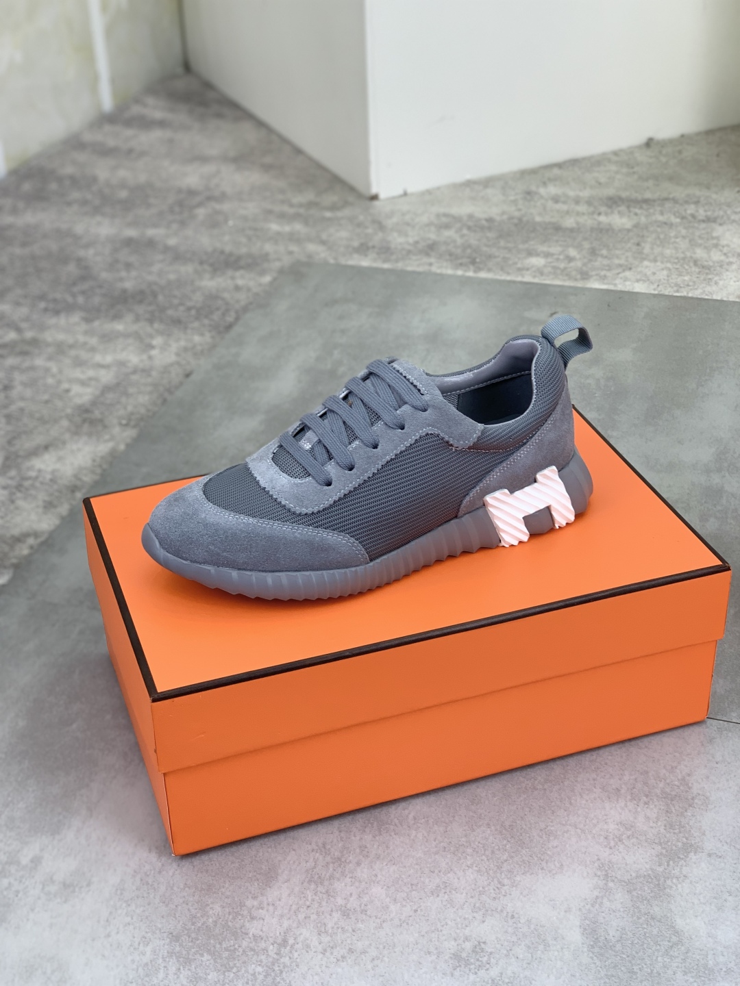 Hermes Men's Drift Sneaker: Tech Fabric & Leather, Multiple Colors Available 5 cmp i1745770078627 6206 0 3
