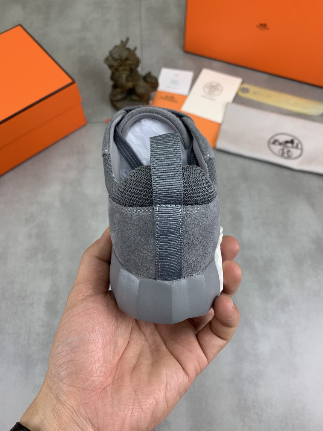 Hermes Men's Drift Sneaker: Tech Fabric & Leather, Multiple Colors Available 9 cmp i1745770082324 1361 0 7