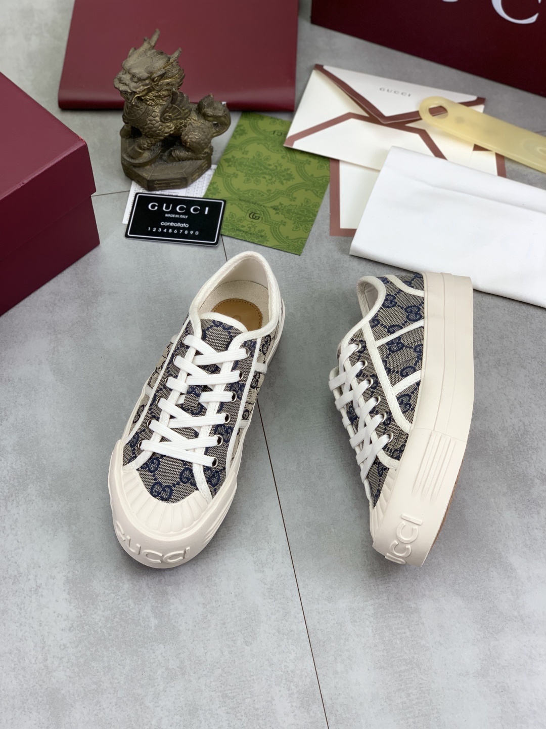Gucci Women's Platform Sneakers Logo Fabric, Lightweight and Comfortable 6 cmp i1746377558867 6279 0 4