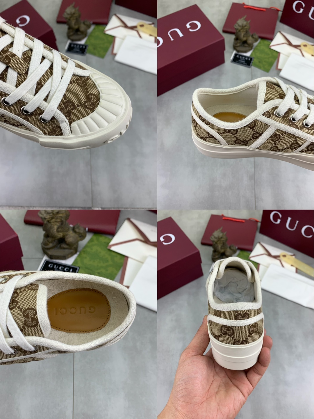 Gucci Women's Logo Canvas Platform Sneakers - Stylish & Comfortable 10 cmp i1746377581098 7348 0 8