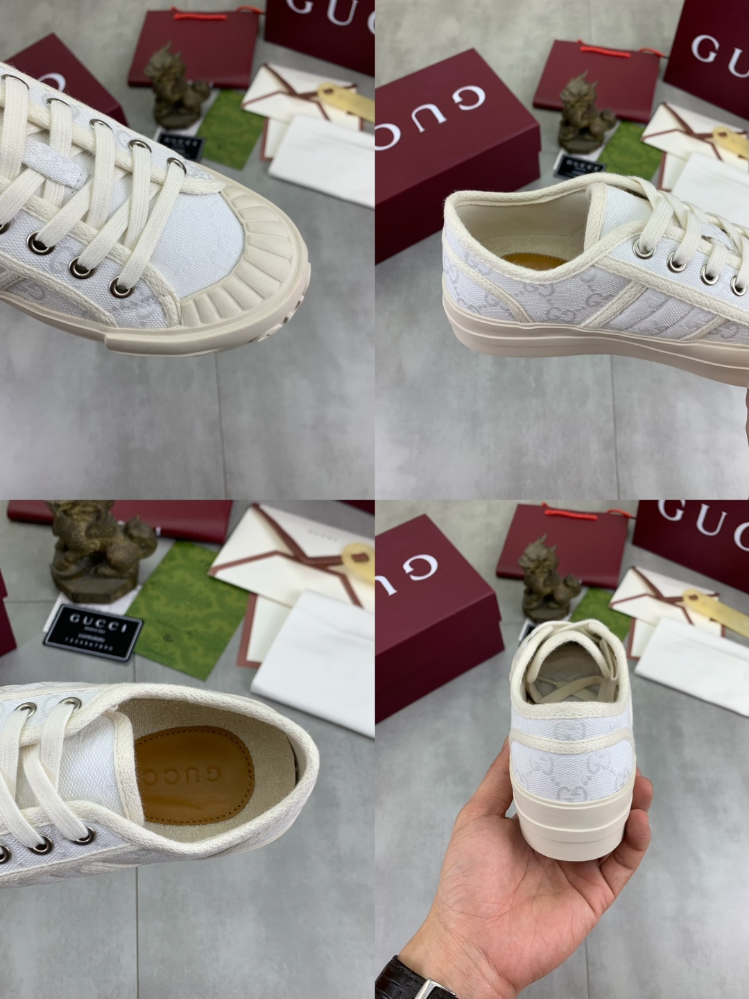 Gucci Women's Logo Canvas Platform Sneakers - Stylish & Comfortable 10 cmp i1746377589127 9733 0 8