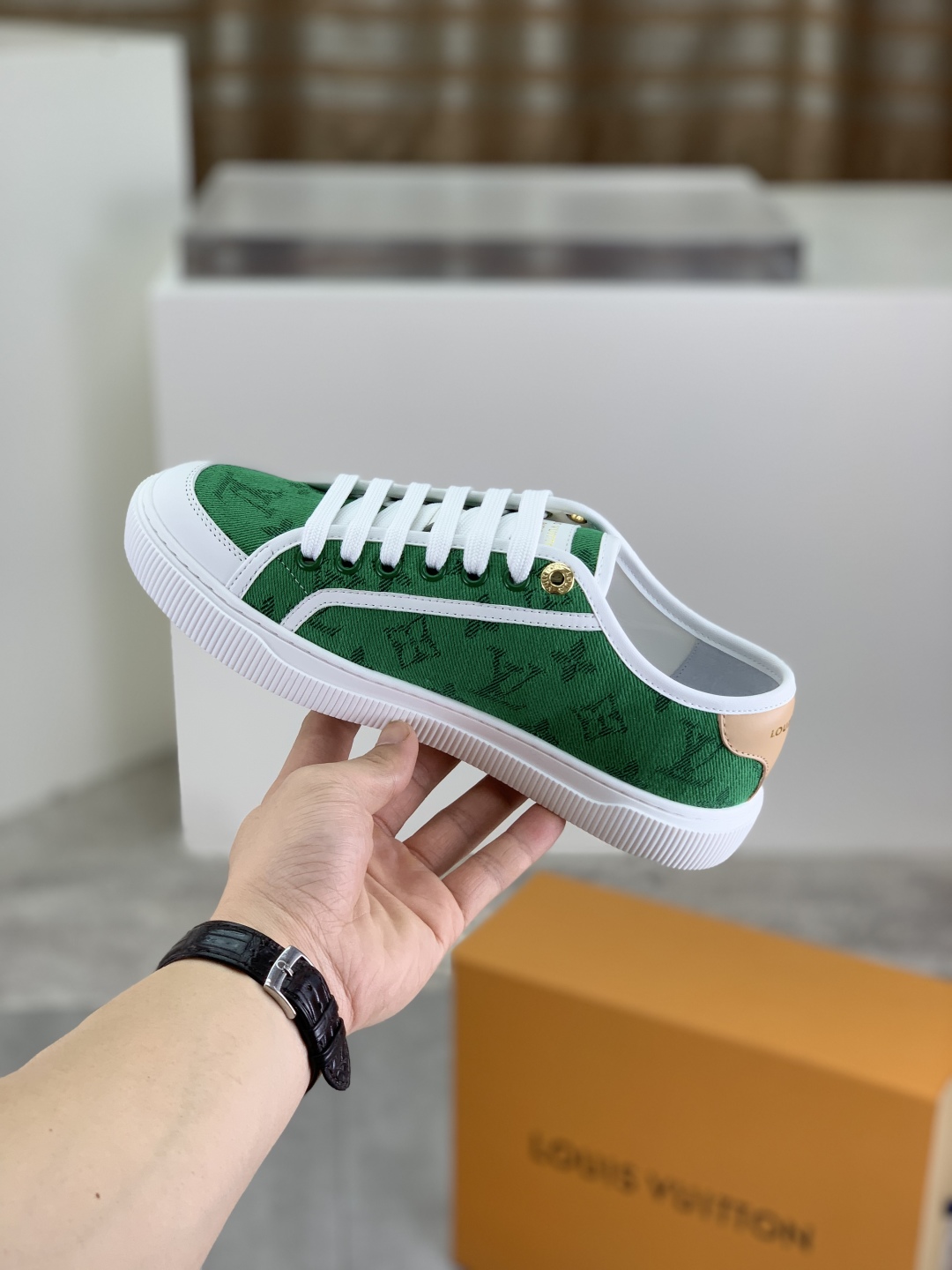 Louis Vuitton Time Out Sneakers - SS25 New Arrival - Thick Sole, Lightweight 7 cmp i1746377864403 7045 0 5