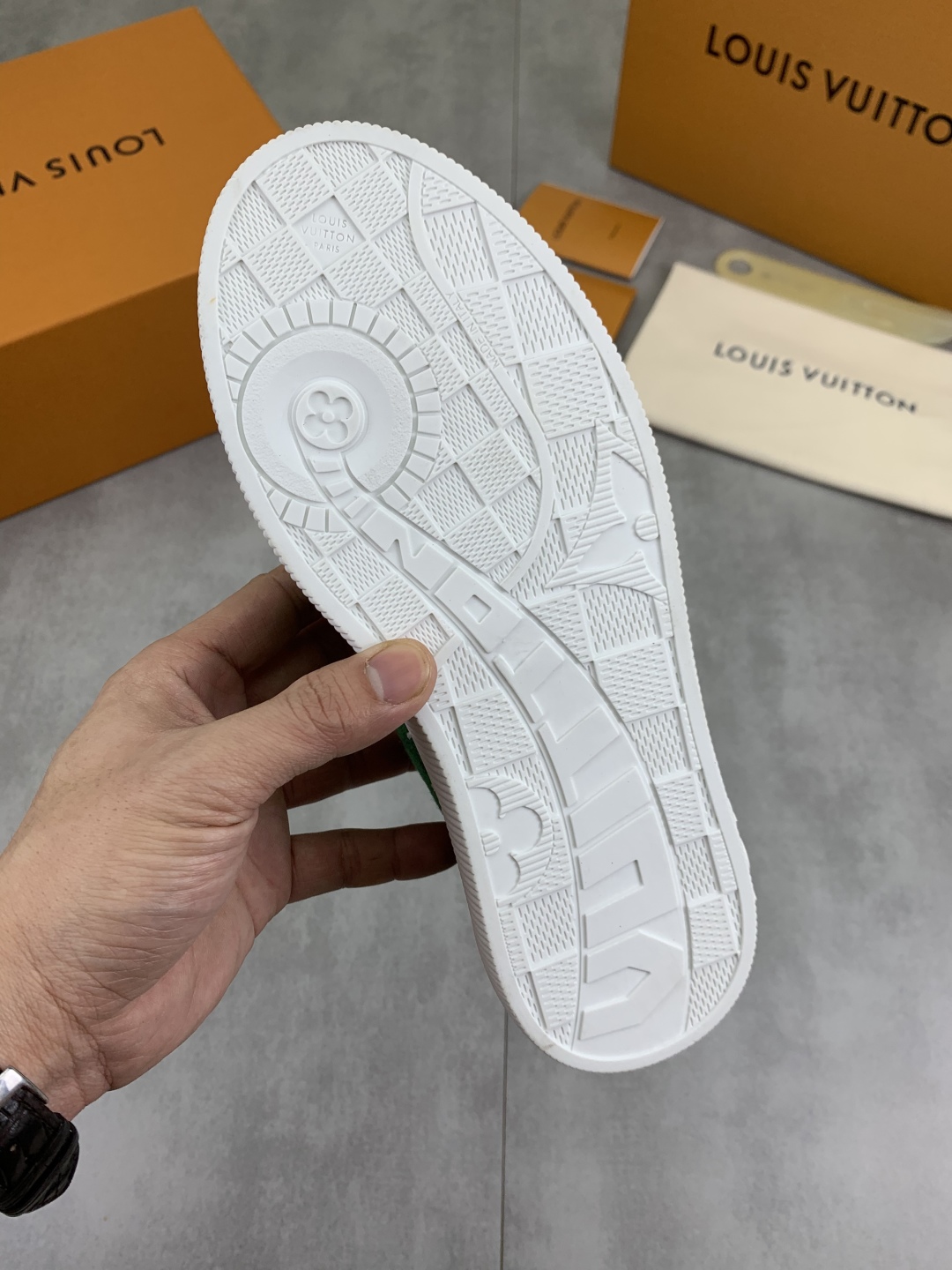 Louis Vuitton Time Out Sneakers - SS25 New Arrival - Thick Sole, Lightweight 9 cmp i1746377865130 6342 0 7