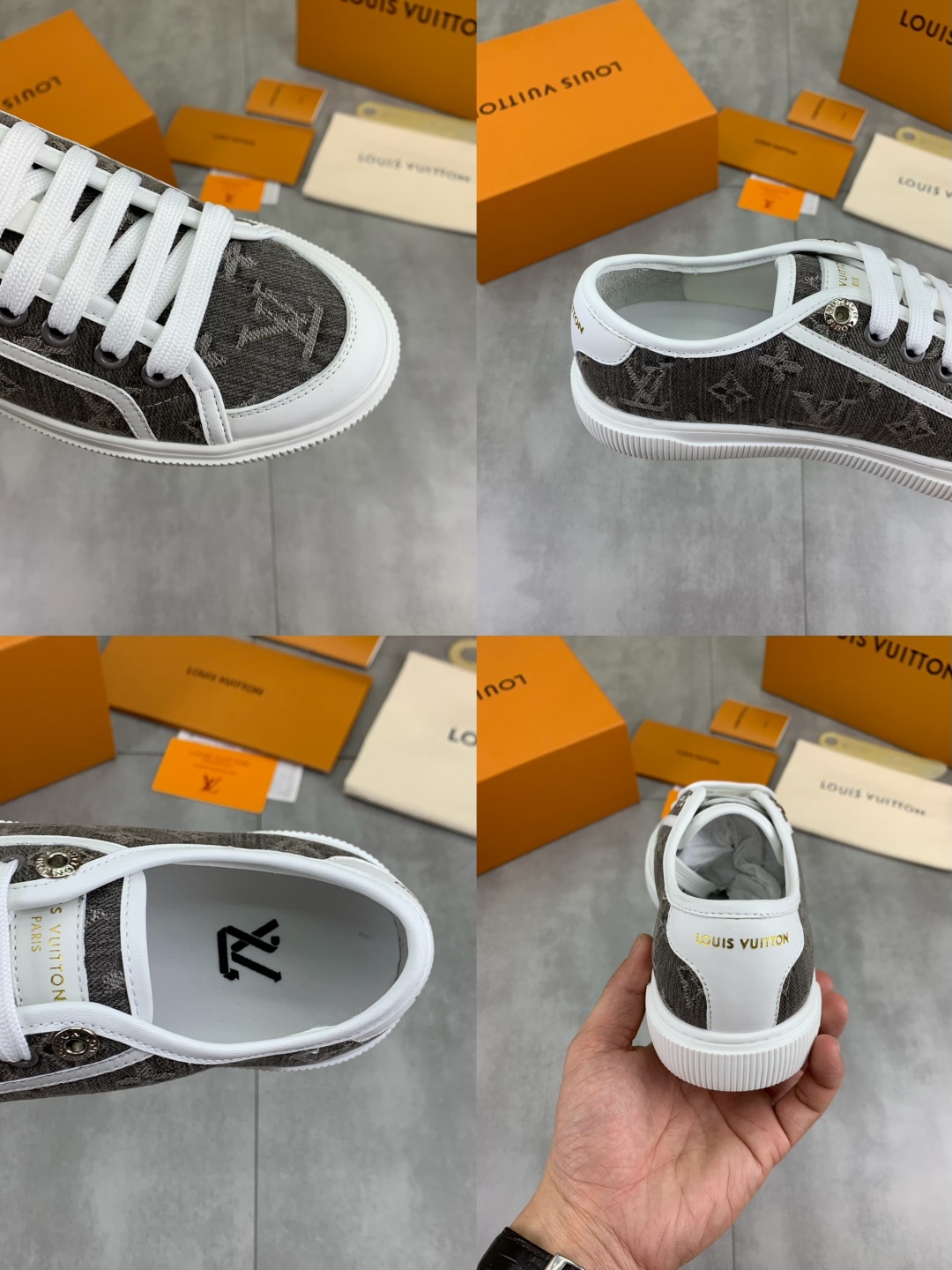 Louis Vuitton Time Out Sneakers SS25 Monogram Canvas - Couples' Shoes 10 cmp i1746377878067 6873 0 8