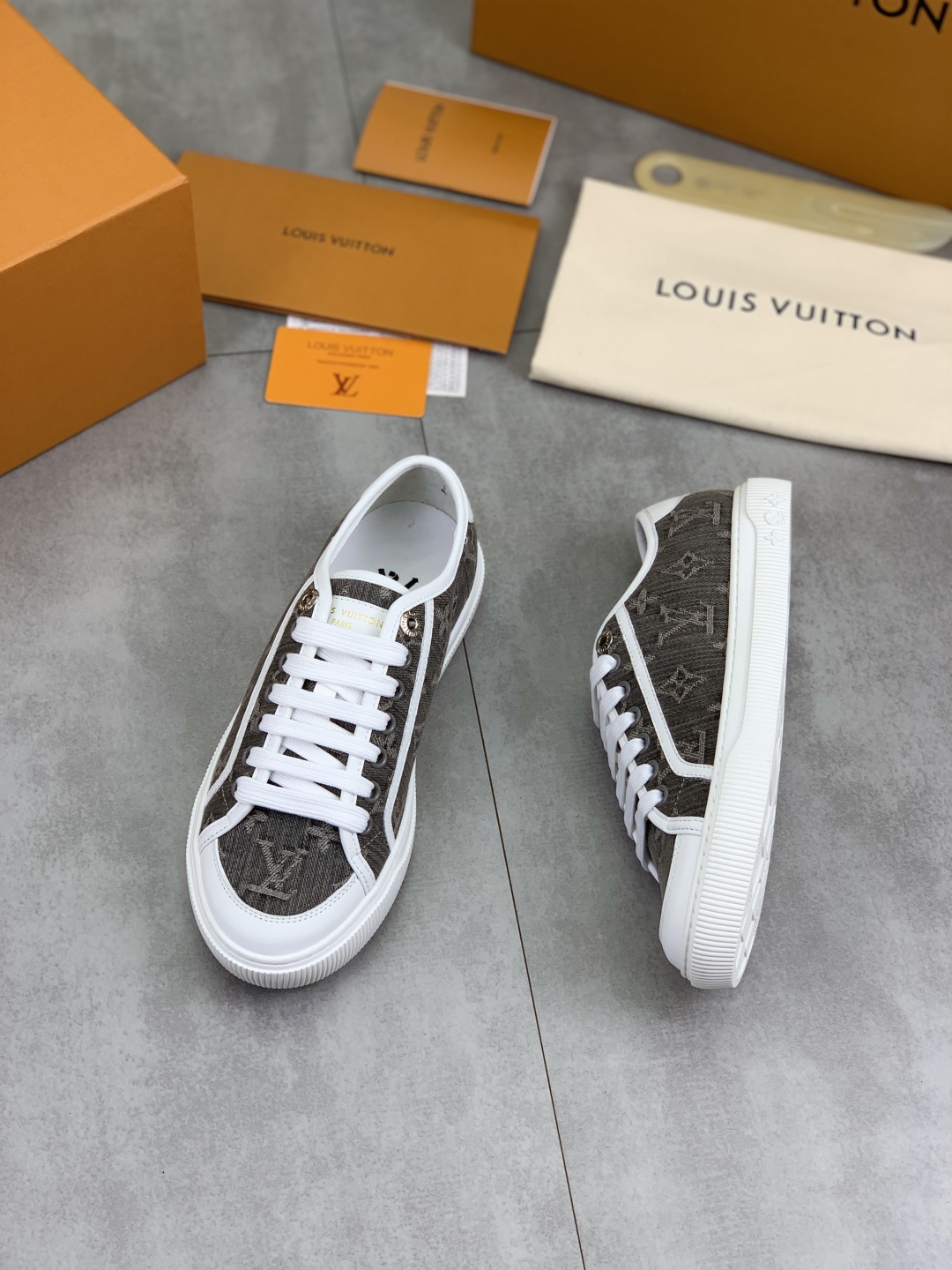 Louis Vuitton Time Out Sneakers SS25 Monogram Canvas - Couples' Shoes 6 cmp i1746377884903 4717 0 4