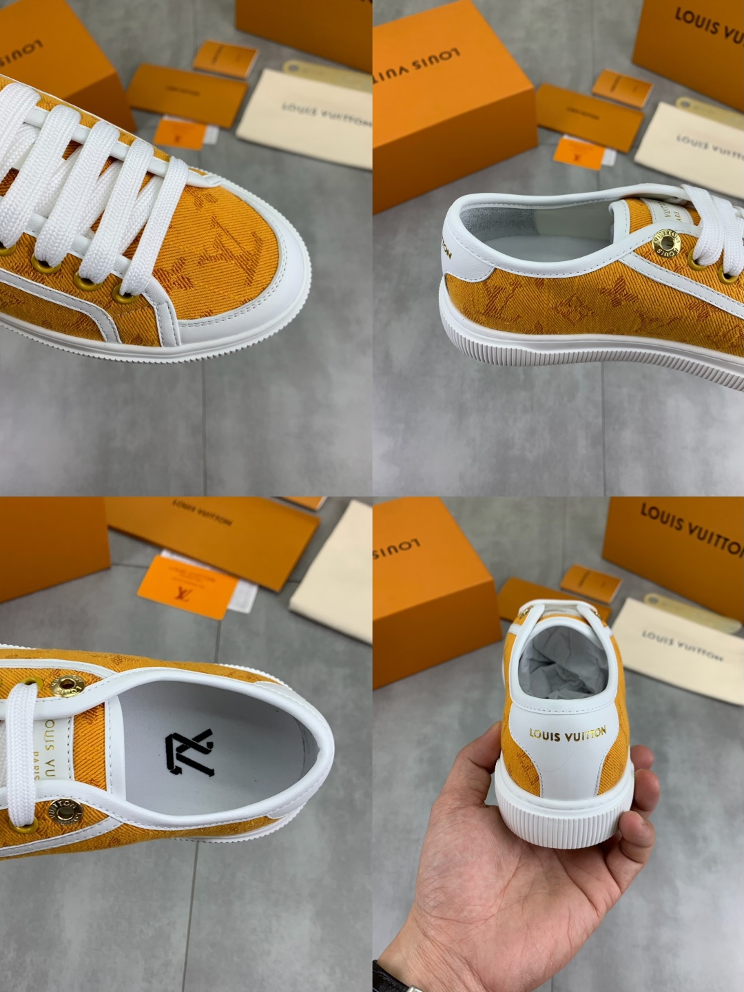Louis Vuitton Time Out Sneakers, Classic Monogram Canvas, Limited Edition 10 cmp i1746377893902 8330 0 8