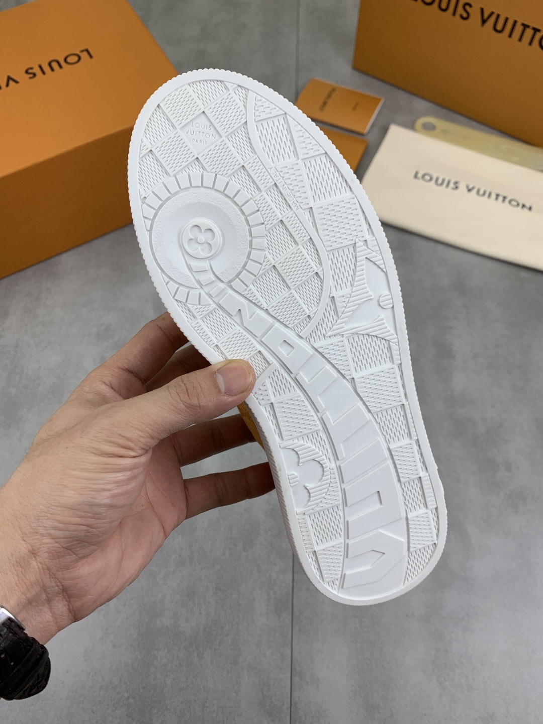 Louis Vuitton Time Out Sneakers, Classic Monogram Canvas, Limited Edition 9 cmp i1746377894694 3903 0 7