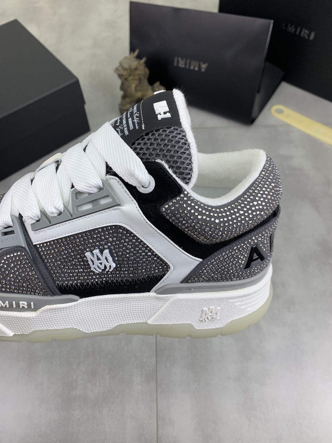 Amiri Hot Drill Series Premium Leather Sneakers - Couple's Casual Shoes 8 cmp i1746377913034 9341 0 6