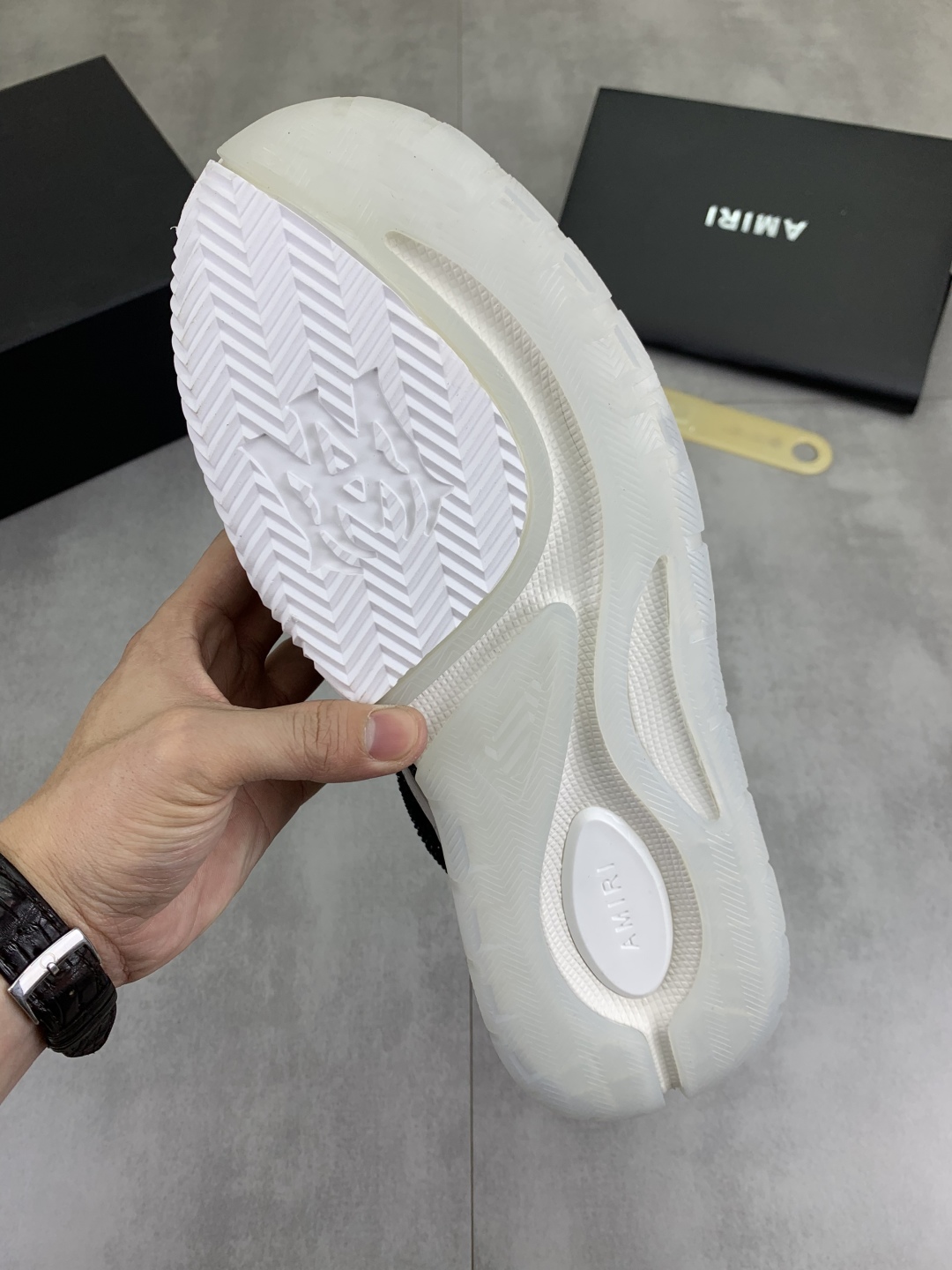 Amiri Hot Drill Series Napa Leather Canvas Sneakers, High-End Quality Shoes 9 cmp i1746378157400 9951 0 7