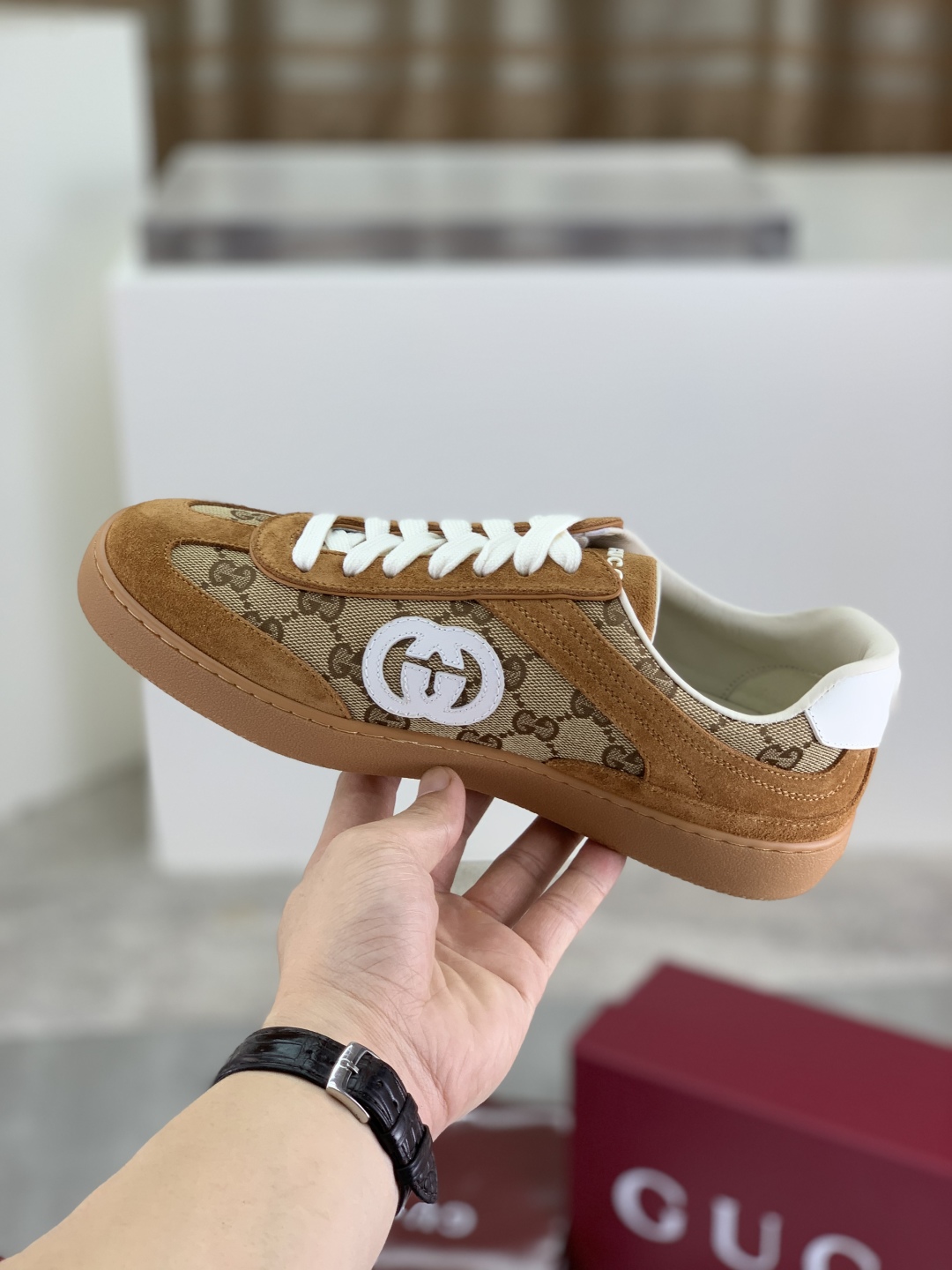 Gucci Women's Logo Canvas Sneakers, Lightweight and Comfortable, Sizes 35-41 7 cmp i1746378521012 5822 0 5